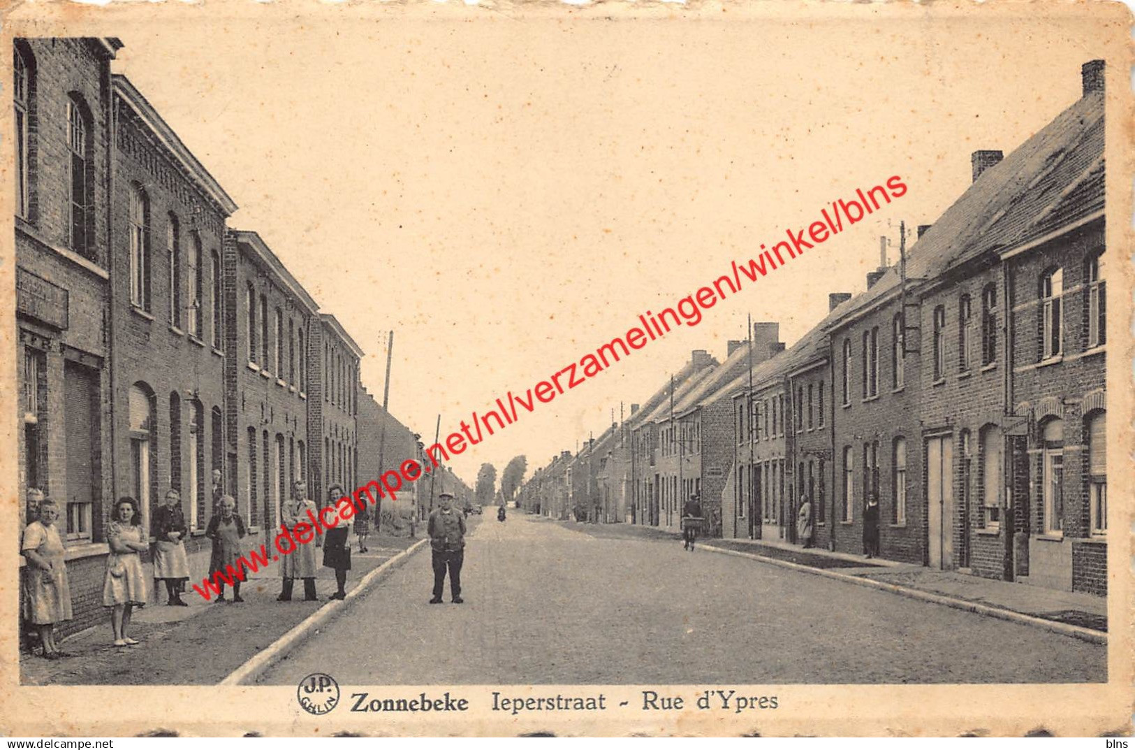 Ieperstraat - Rue d'Ypres - Zonnebeke
