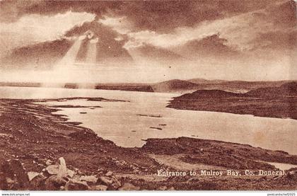uk29370 entrance to mulroy bay donegal ireland real photo