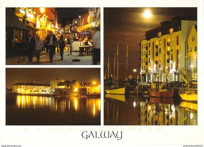 uk5776 galway ireland by night  uk