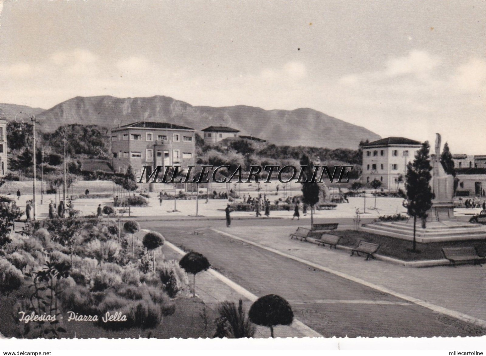 IGLESIAS: Piazza Sella   1951