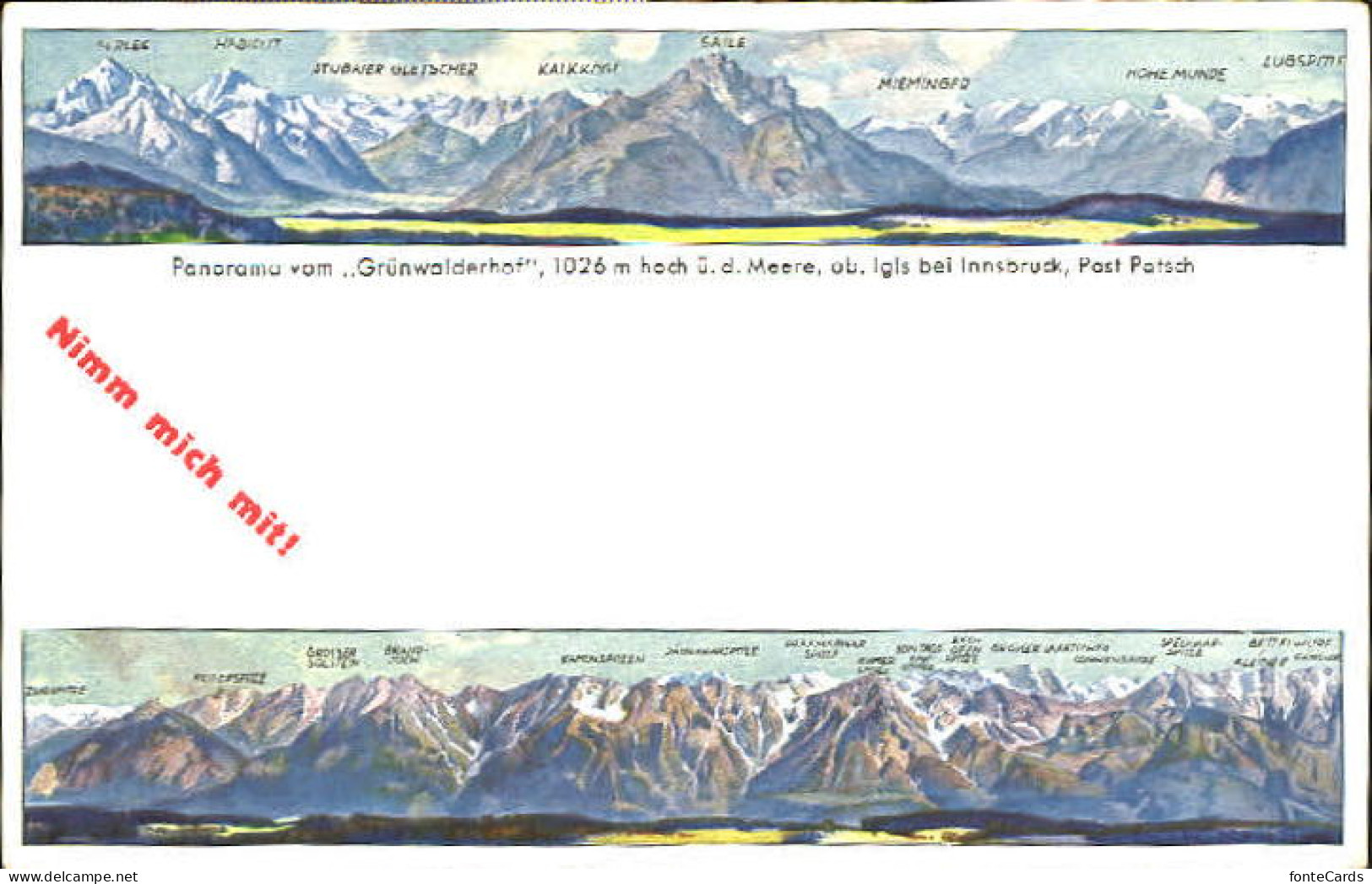 Igls Cuetschen  Igls b. Innsbruck Patsch