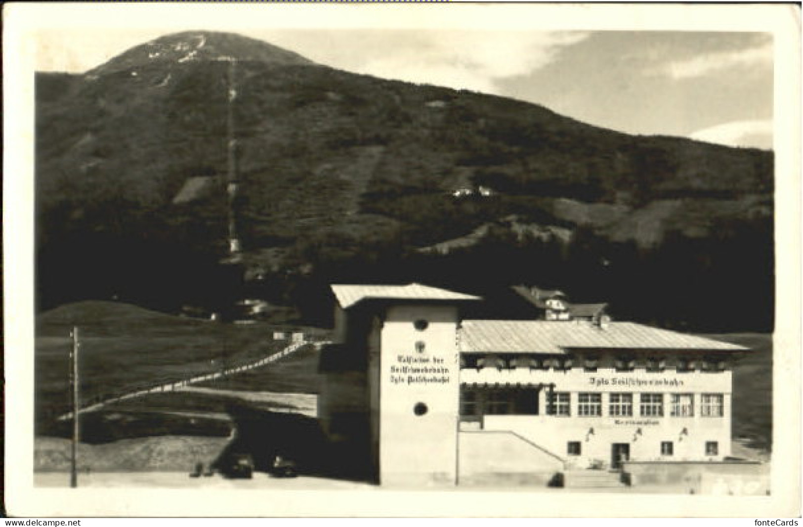 Igls Cuetschen Igls Talstation Seilschwebebahn