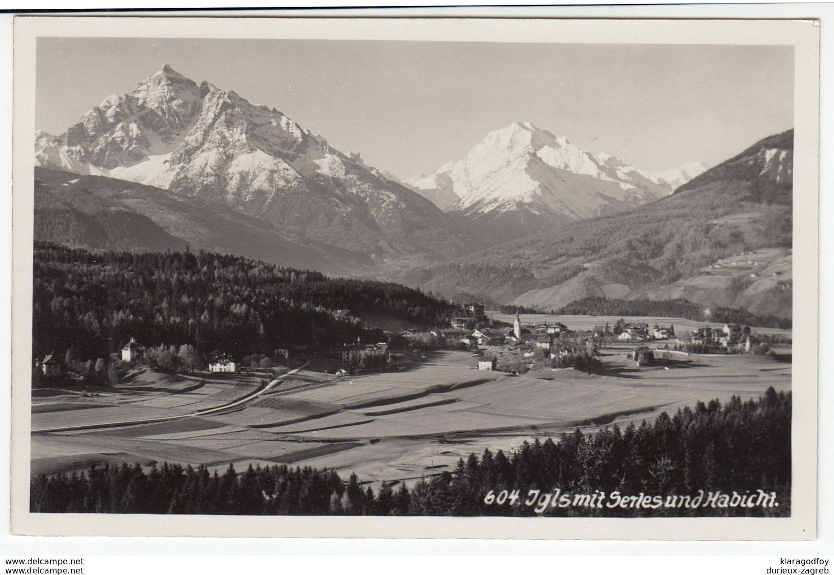 Igls postcard unused b170810