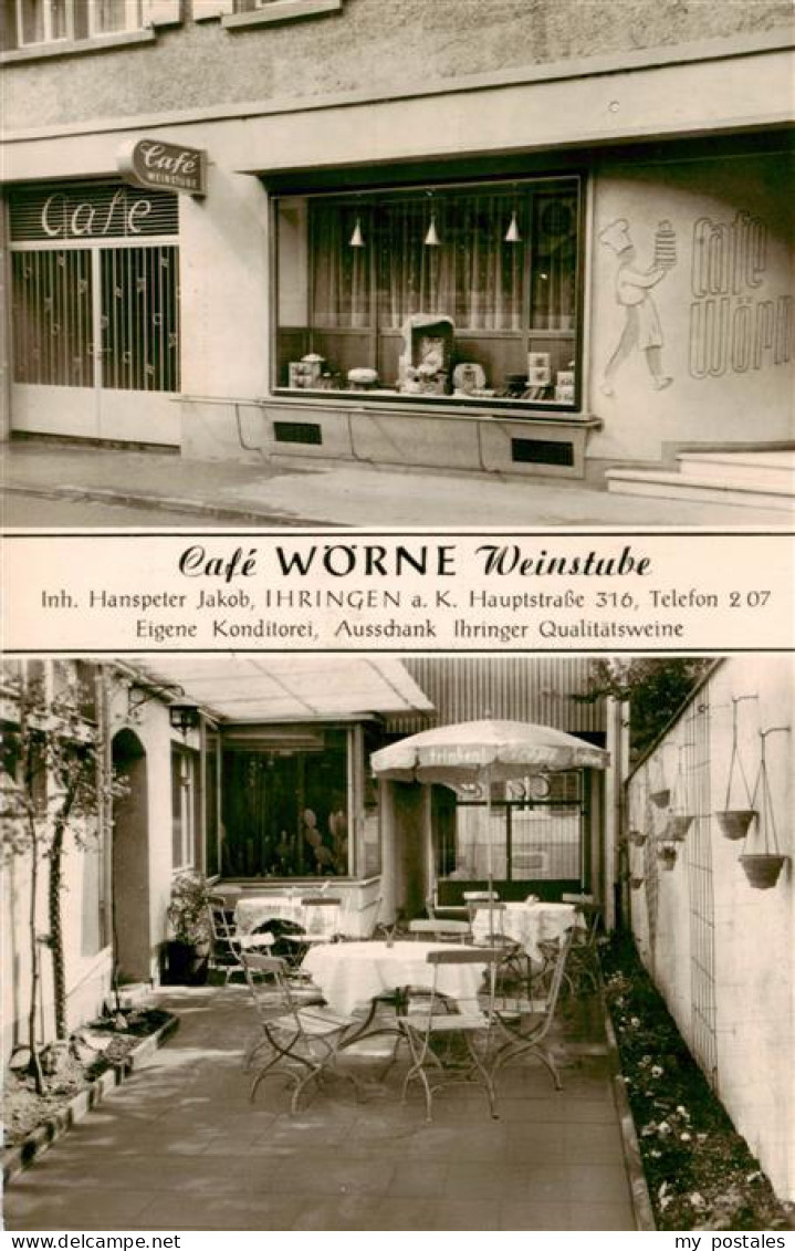 Ihringen Kaiserstuhl Cafe Woerne Weinstube