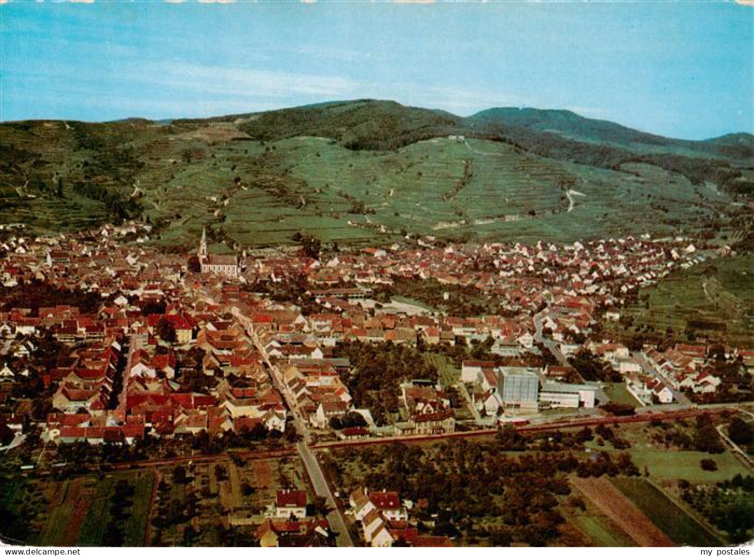 Ihringen Kaiserstuhl Fliegeraufnahme