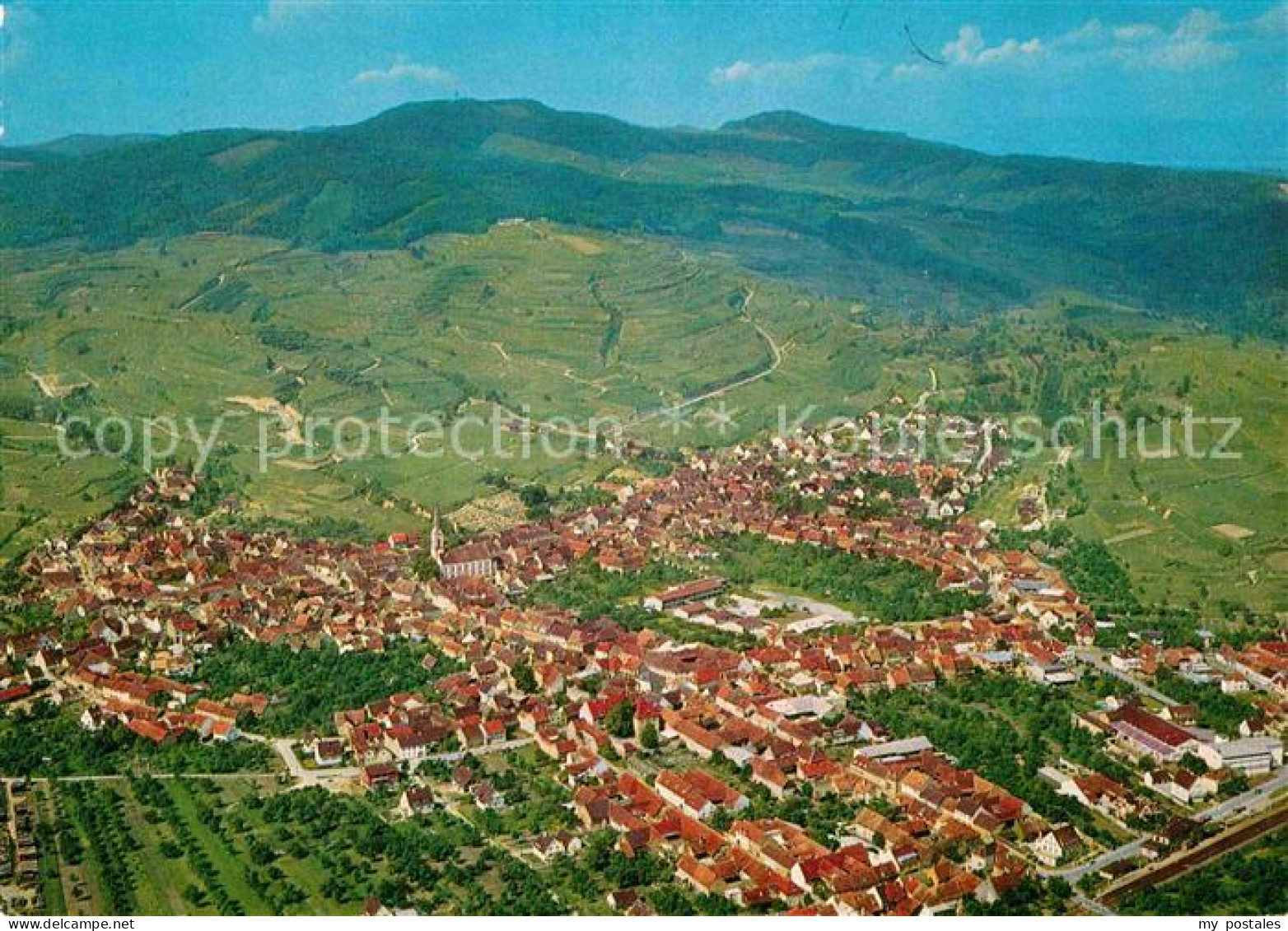 Ihringen Kaiserstuhl Luftaufnahme