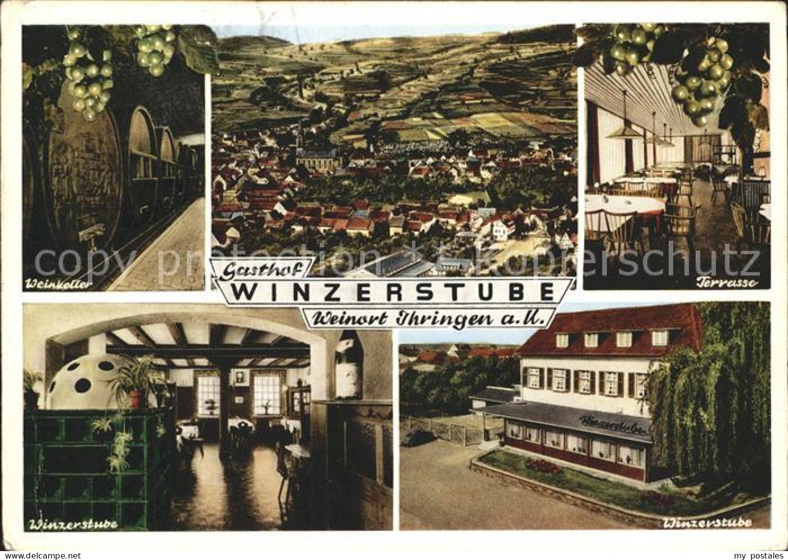 Ihringen Winzerstube Terrasse Weinkeller