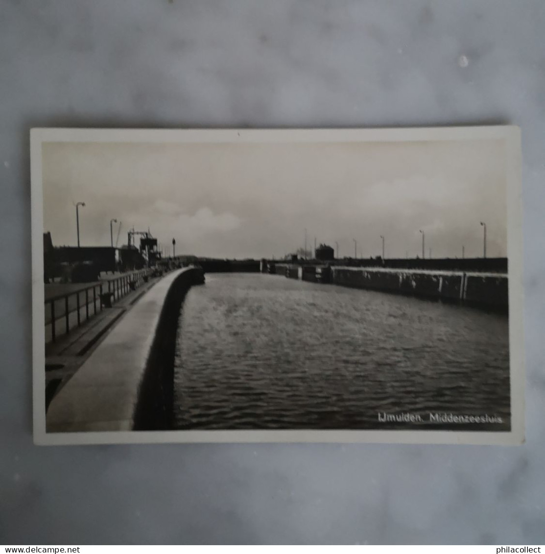 IJmuiden // Middenzeesluis 1933