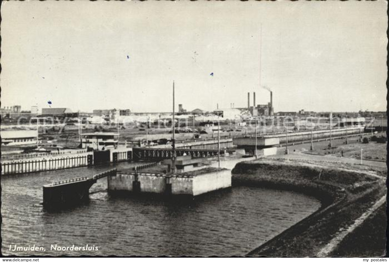Ijmuiden Noordersluis Schleuse