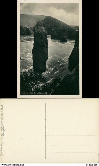 Island allgemein-Island Iceland Hvíta á Brúarhlöfum Iceland 1930