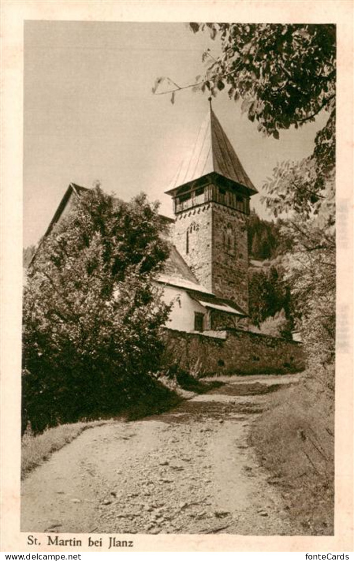 Ilanz Glion GR St. Martin Kirche Serie VIII Kirchen und Kapellen in Graubuenden
