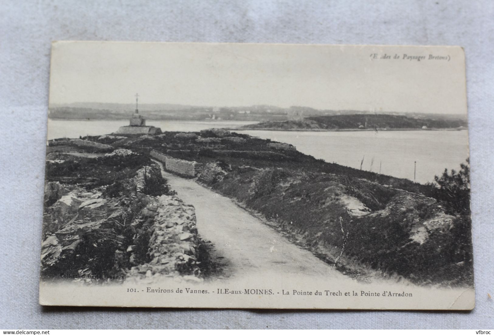 ile aux Moines, la pointe du Trech et la pointe d'Arradon, Morbihan 56