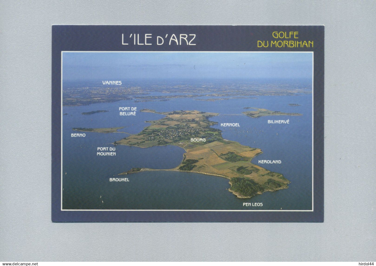 Ile d'Arz (56) : vue générale