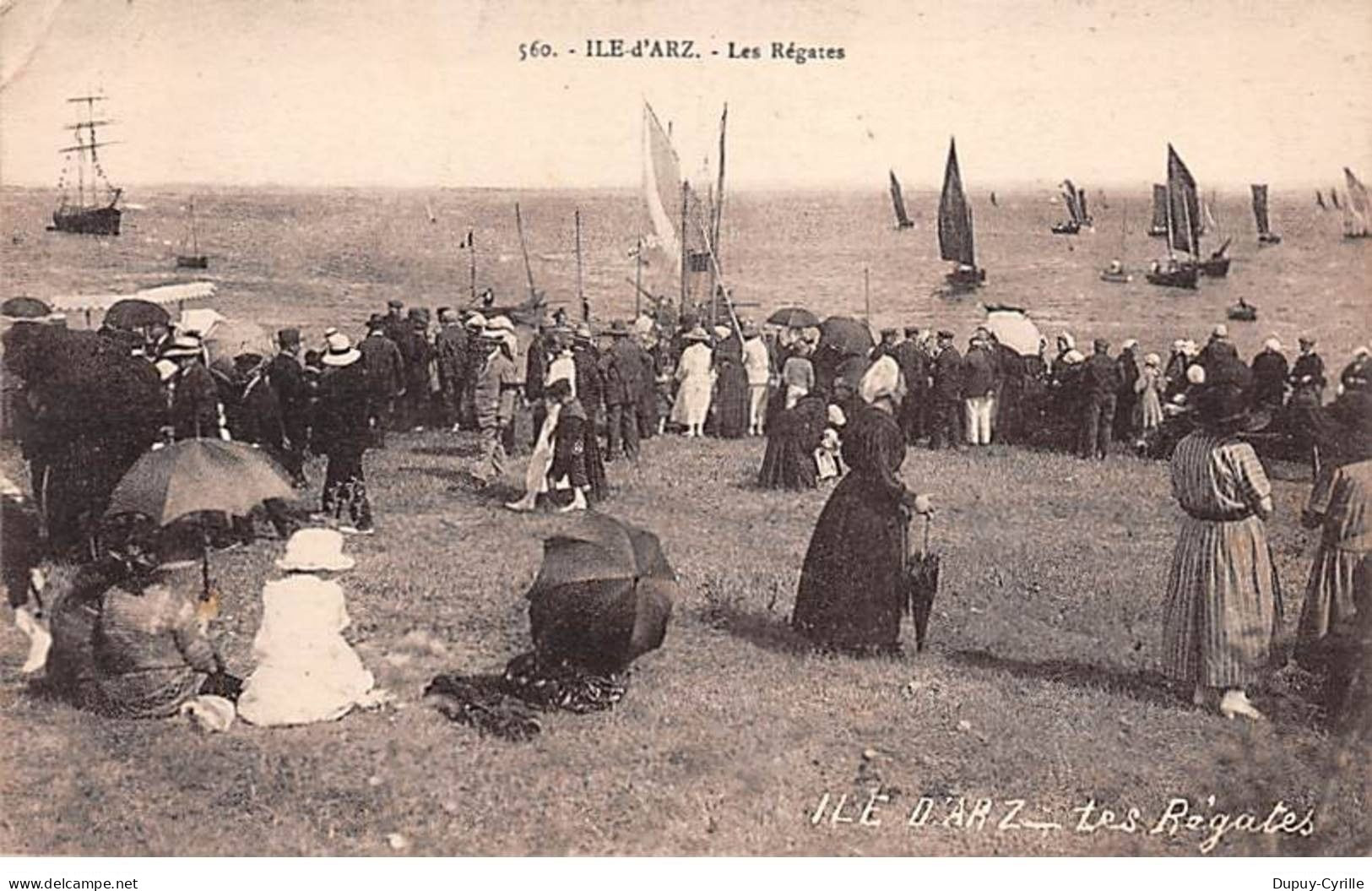 ILE D'ARZ - Les Régates - très bon état