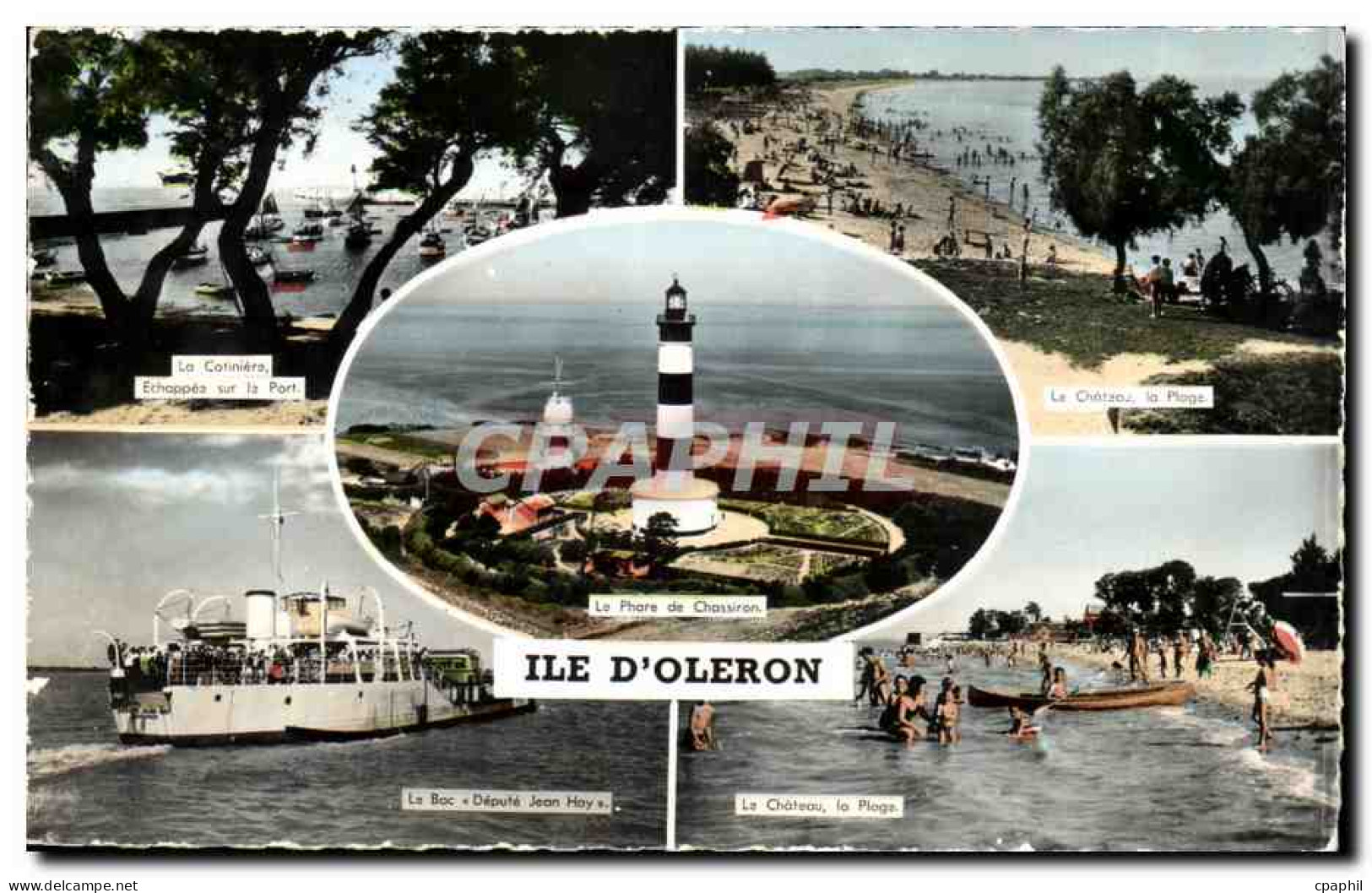 Ile d'Oleron - Souvenir CPA Phare (lighthouse)