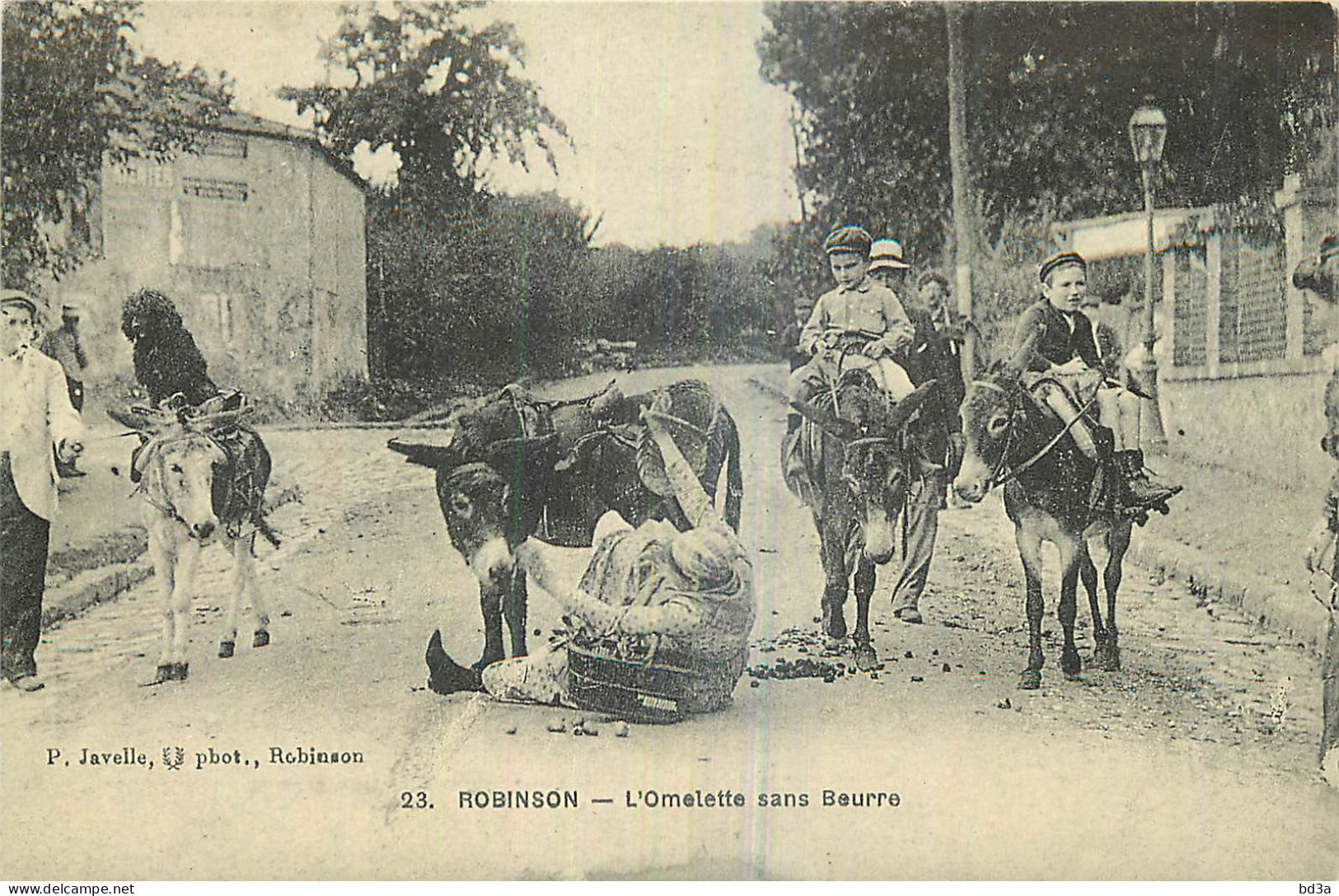 ILE DE FRANCE L'OMELETTE SANS BEURRE REPRODUCTION