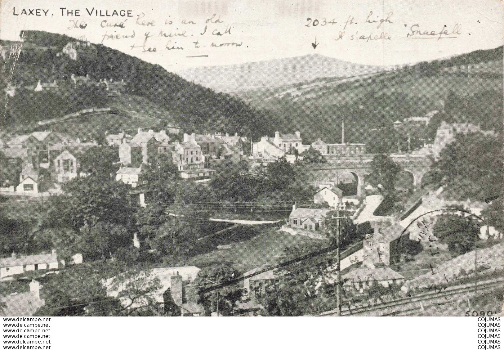 ILE DE MAN - S21650 - Laxey - The Village