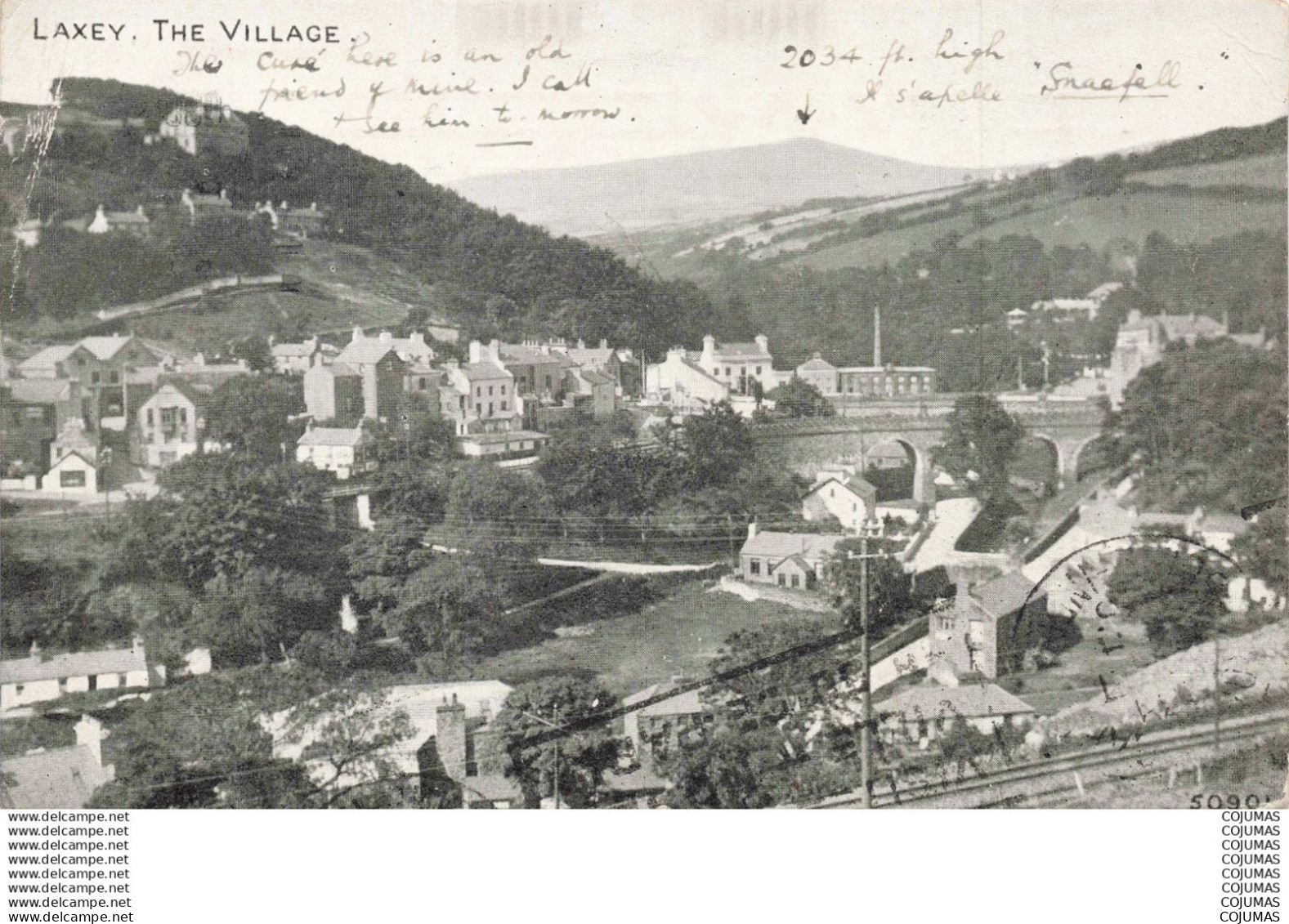 ILE DE MAN - S21650 - Laxey - The Village