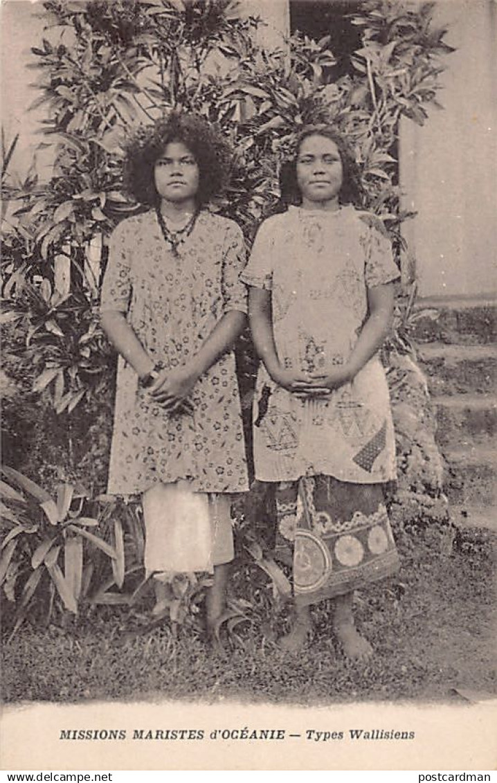 Ile Wallis - Types de femmes wallisiennes - Publ. Missions Maristes d'Océanie