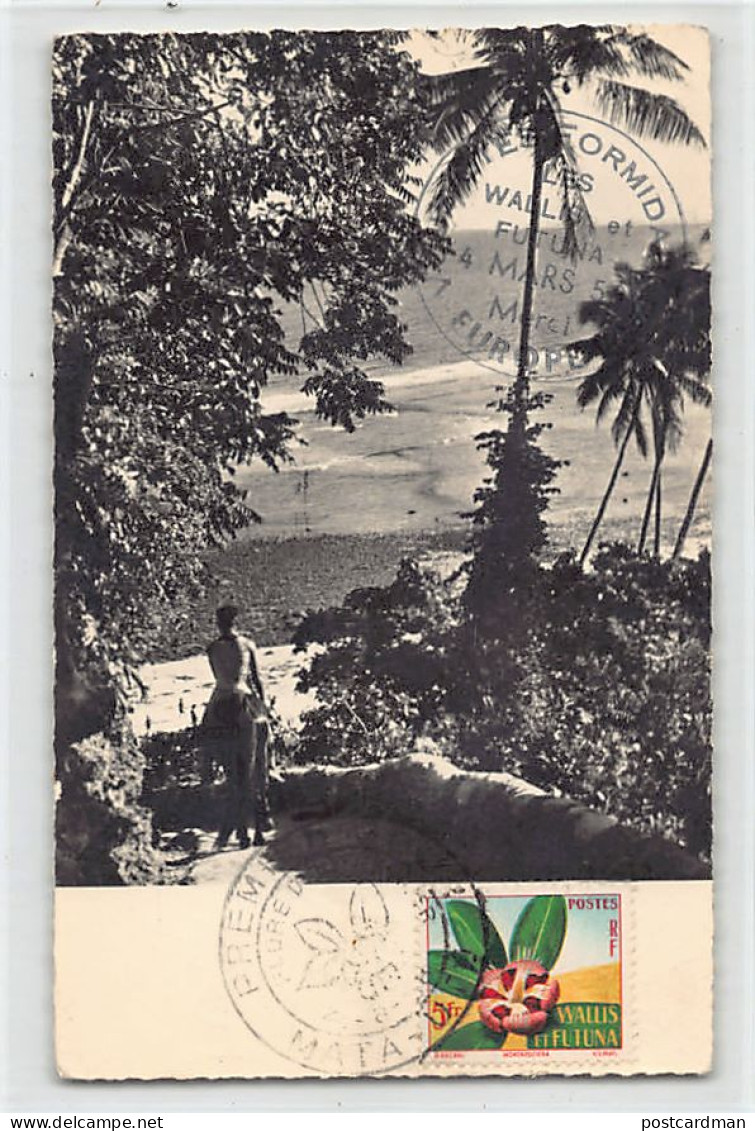 Ile Wallis (Wallis & Futuna) - MATA UTU - Vue de la plage - Ed. Missions des Iles 36