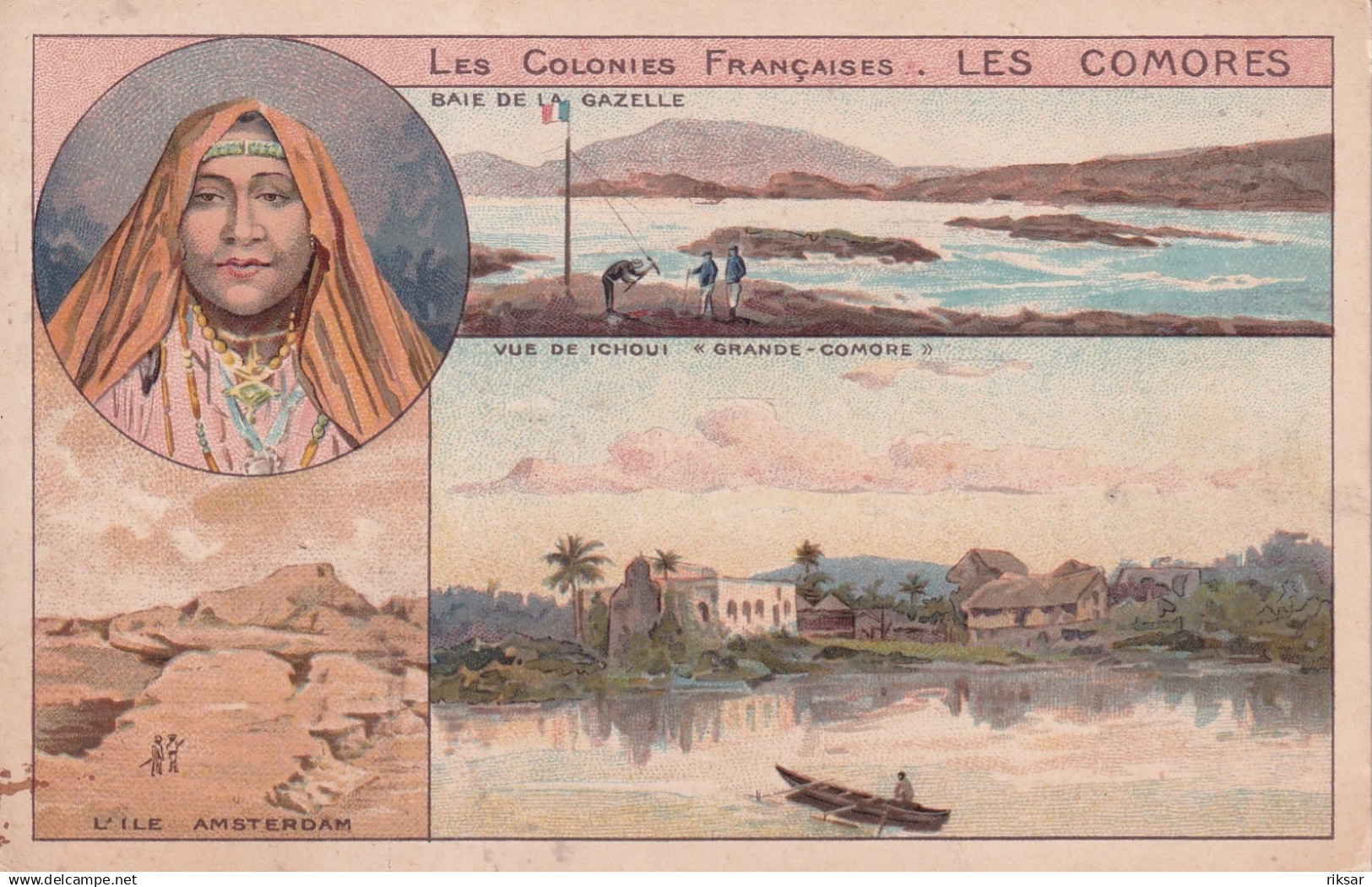 ILES COMORES(PUBLICITE PHOSCAO)