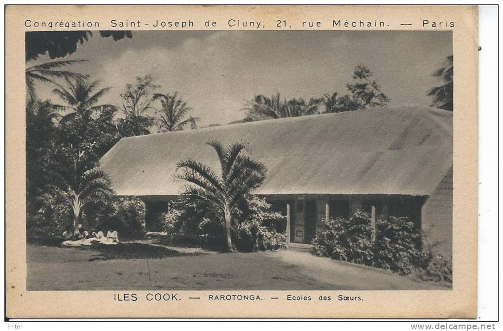 ILES COOK - RAROTONGA - Ecole des Soeurs - Congrégation Saint-Joseph de Cluny