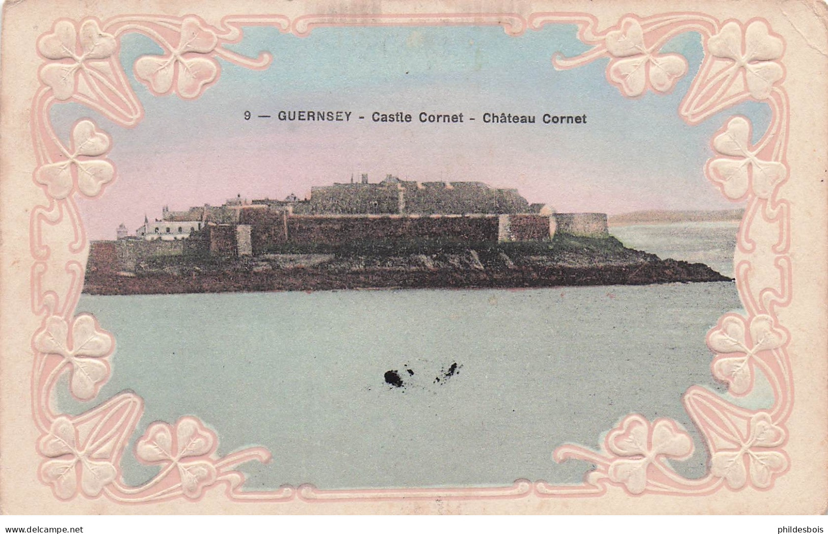 ILES DE LA MANCHE  GUERNSEY  Chateau Cornet