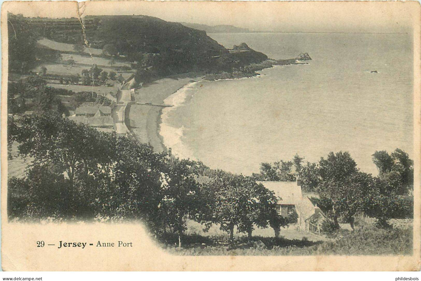 ILES DE LA MANCHE  JERSEY Anne port (dechsupghe)