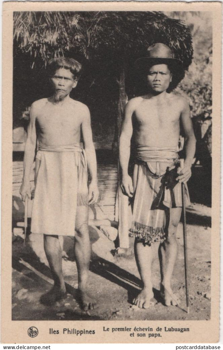 Iles Philippines - Le premier échevin de Lubuagan