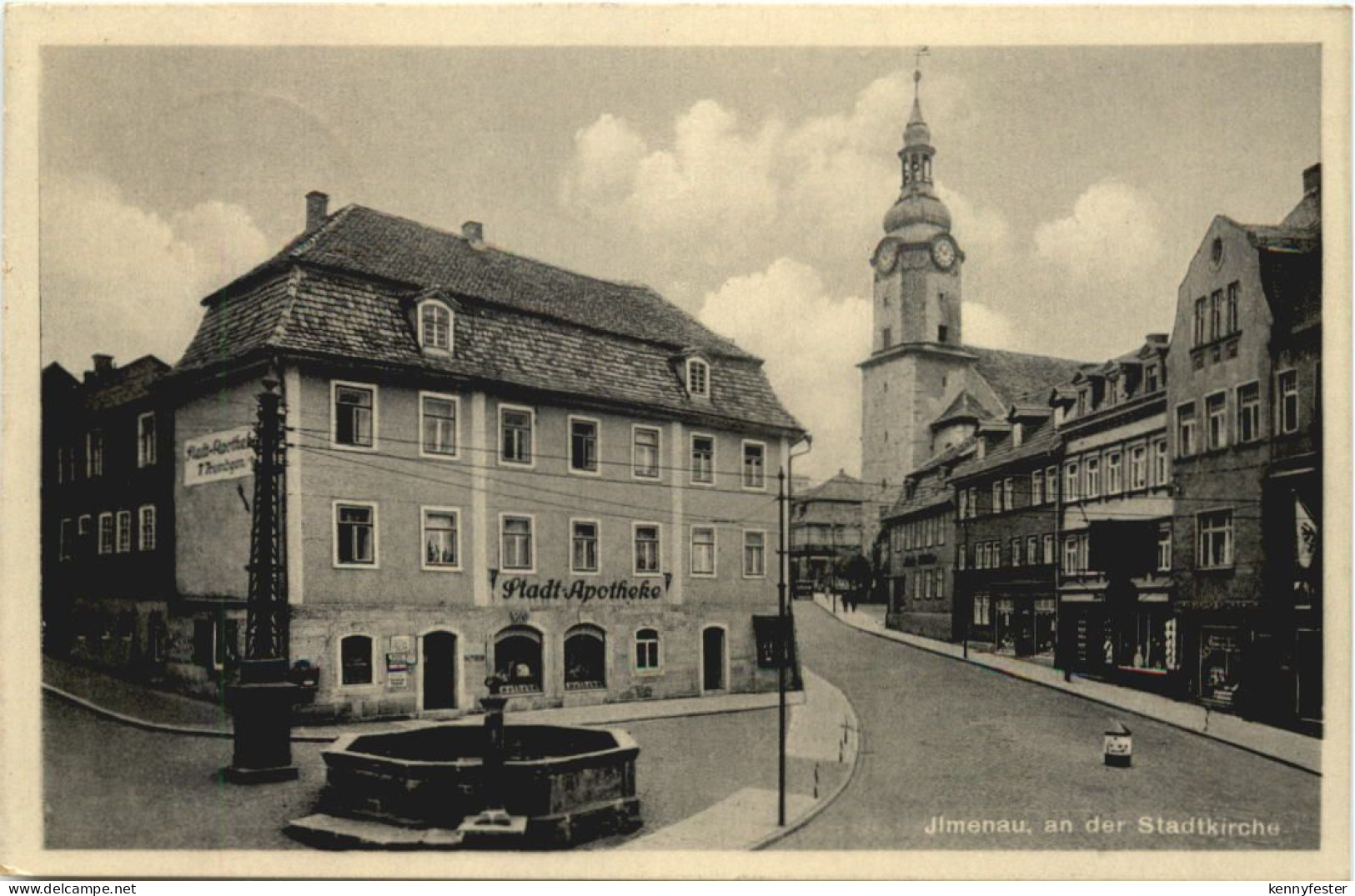 Ilmenau - An der Stadtkirche