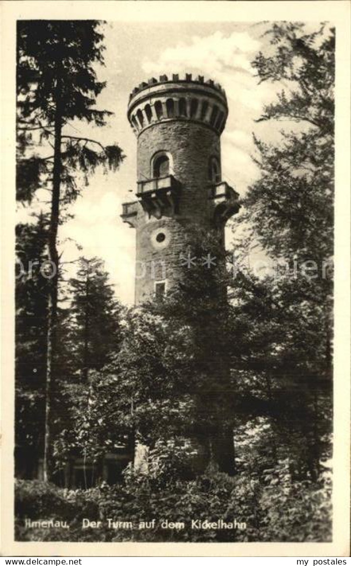 Ilmenau Thueringen Kickelhahnturm
