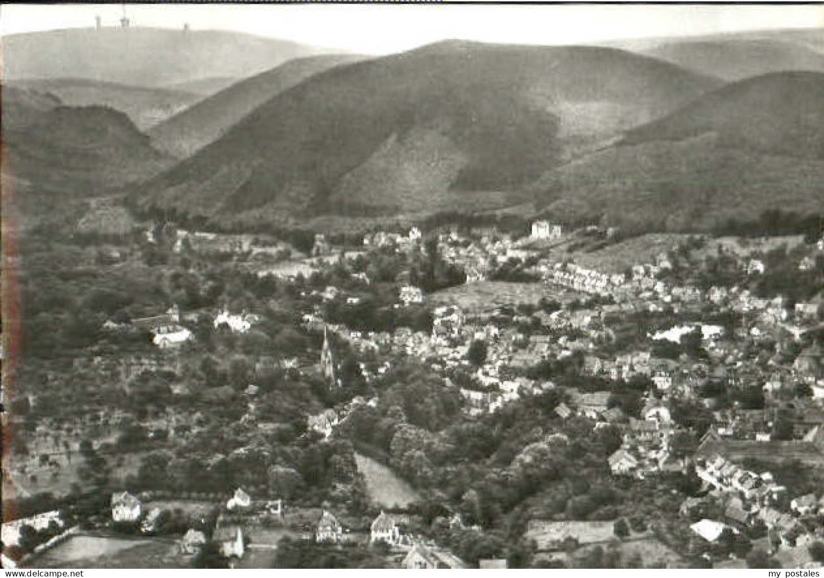 Ilsenburg Harz Ilsenburg Fliegeraufnahme x 1980