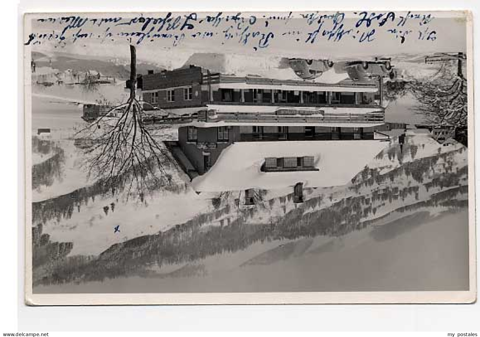 Immenstadt Allgaeu Immenstadt handschriftlich x 1952