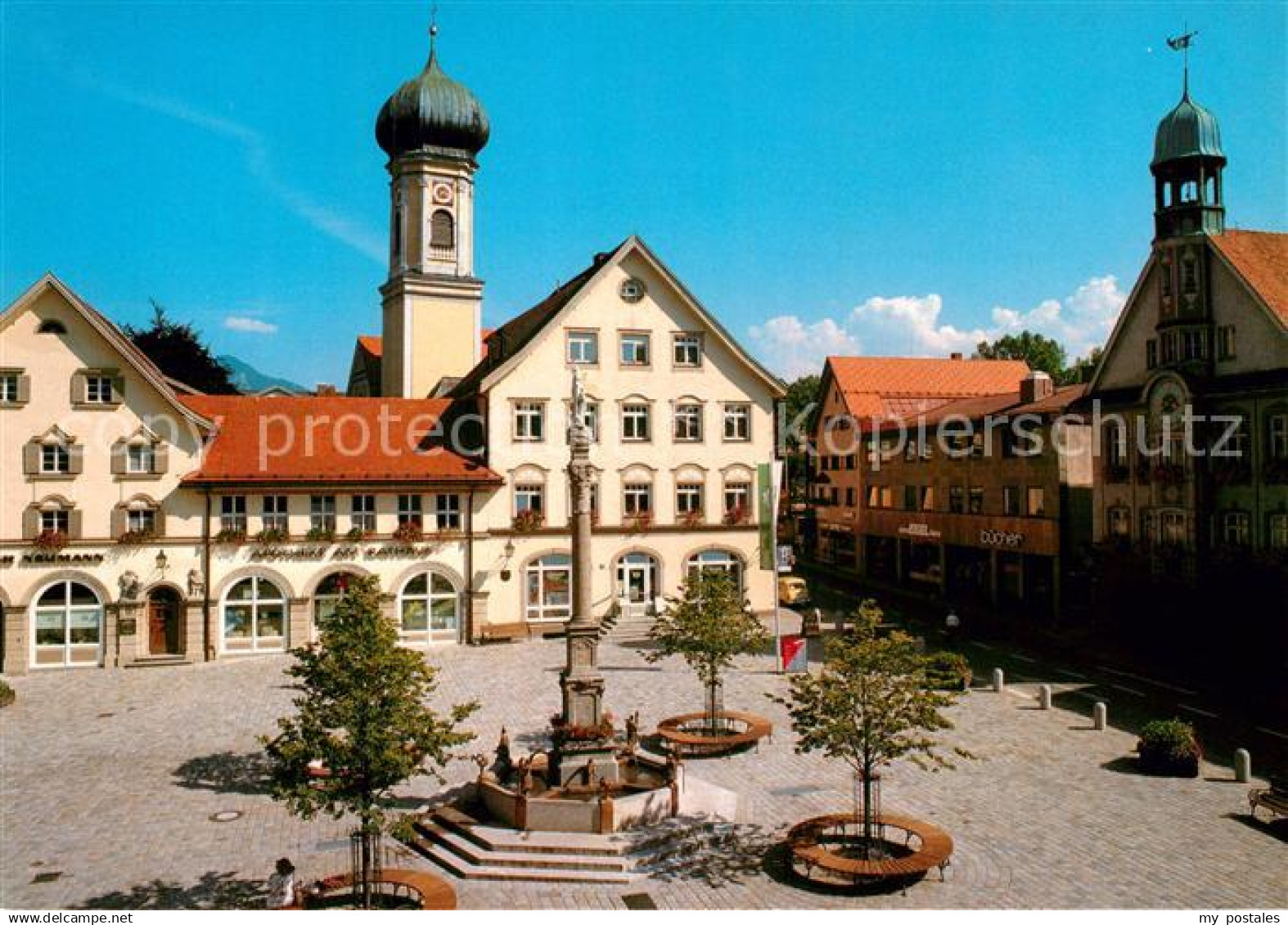 Immenstadt Allgaeu Marienplatz