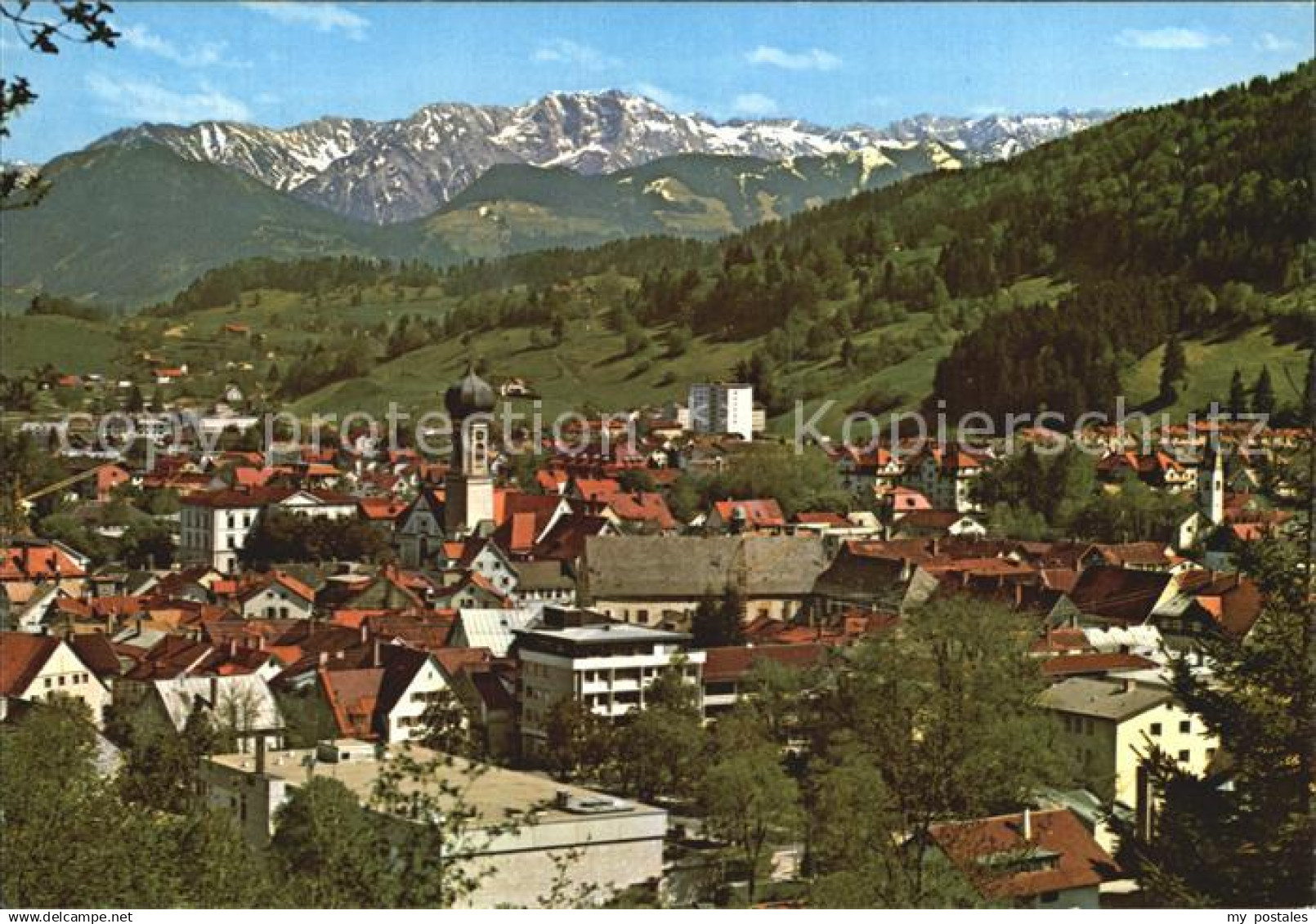 Immenstadt Allgaeu mit Daumgruppe