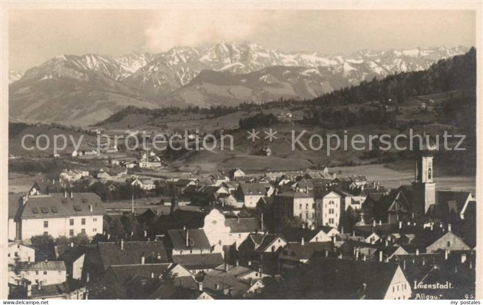 Immenstadt Allgaeu Panorama