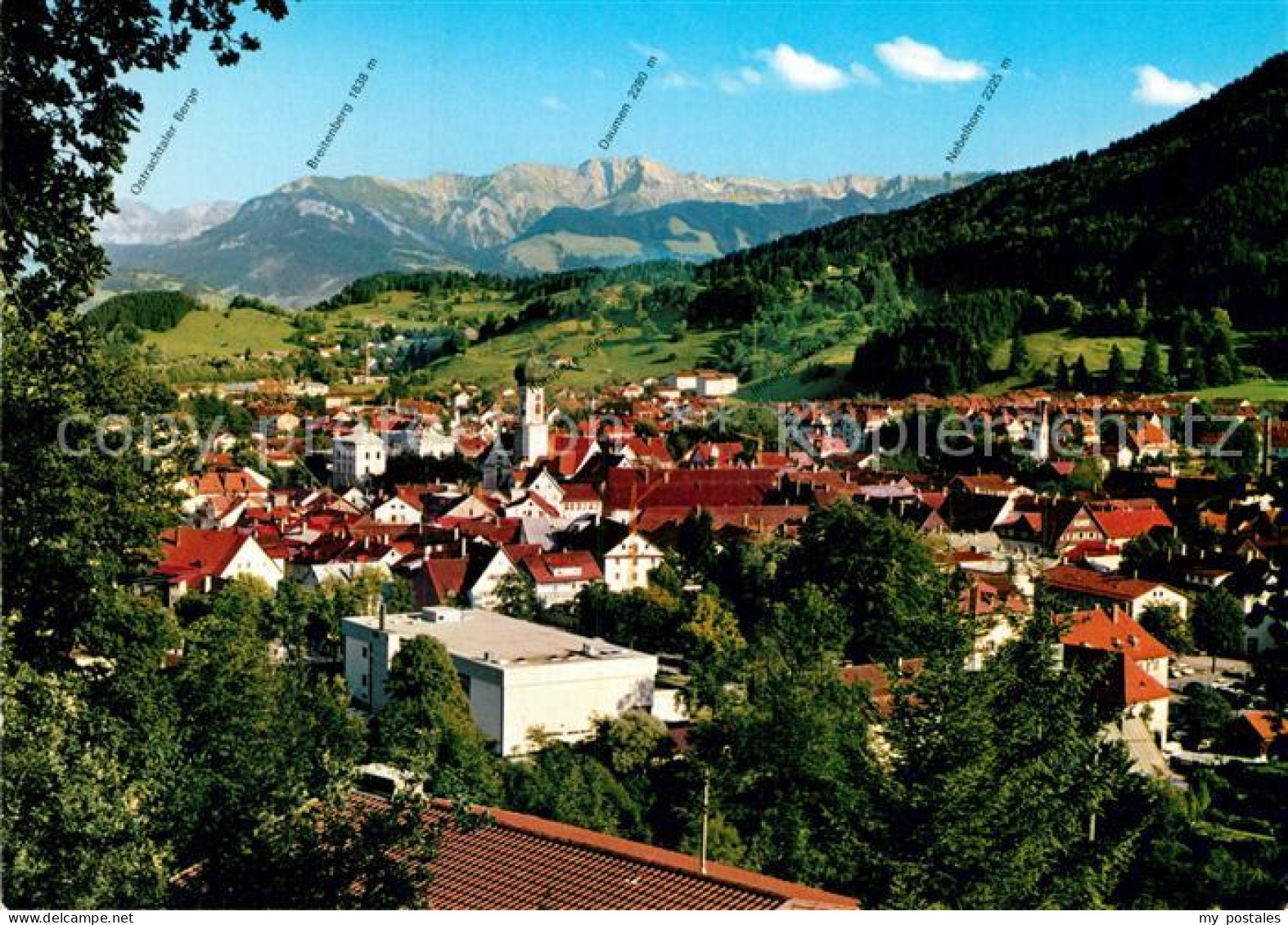 Immenstadt Allgaeu Teilansicht