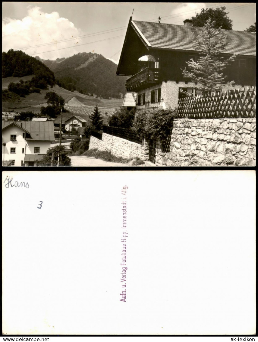 Immenstadt (Allgäu) Umland-Ansicht Region Immenstadt Allgäu 1960