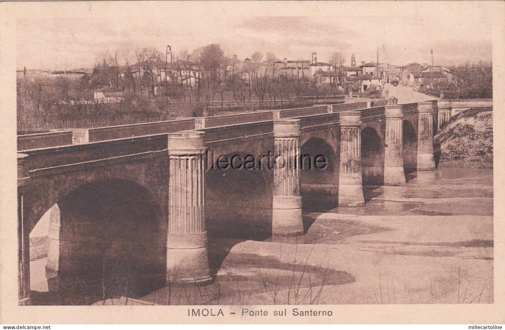 * IMOLA - Ponte sul Santerno 1930