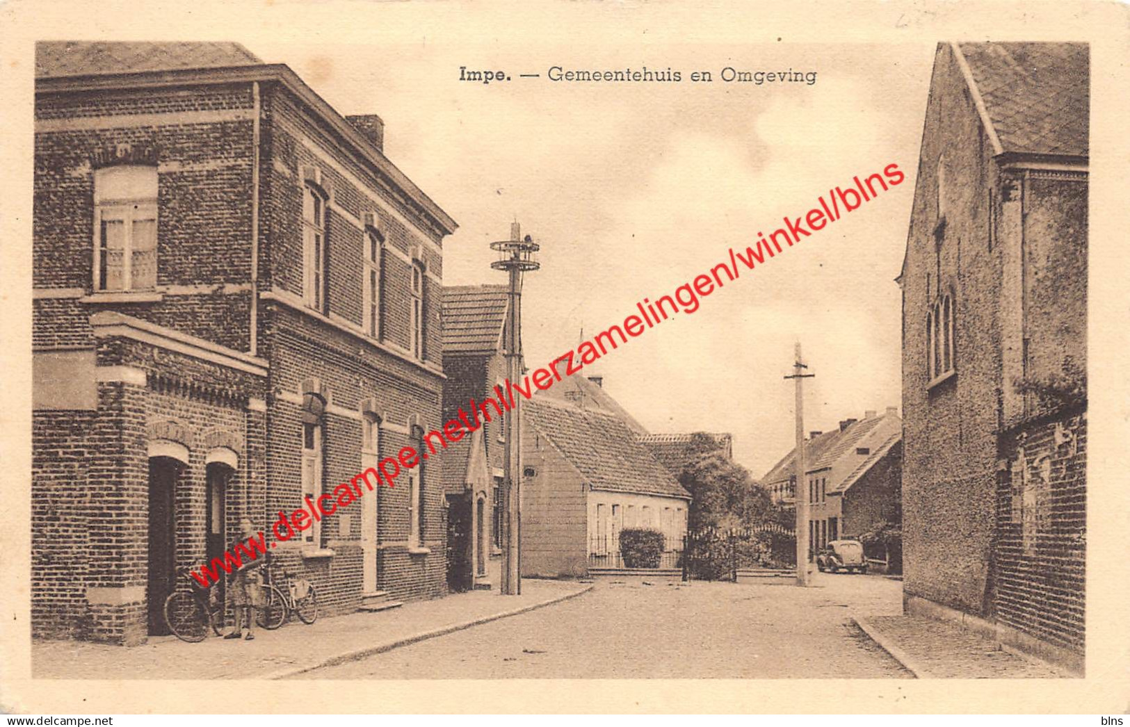 Impe - Gemeentehuis en Omgeving - Lede