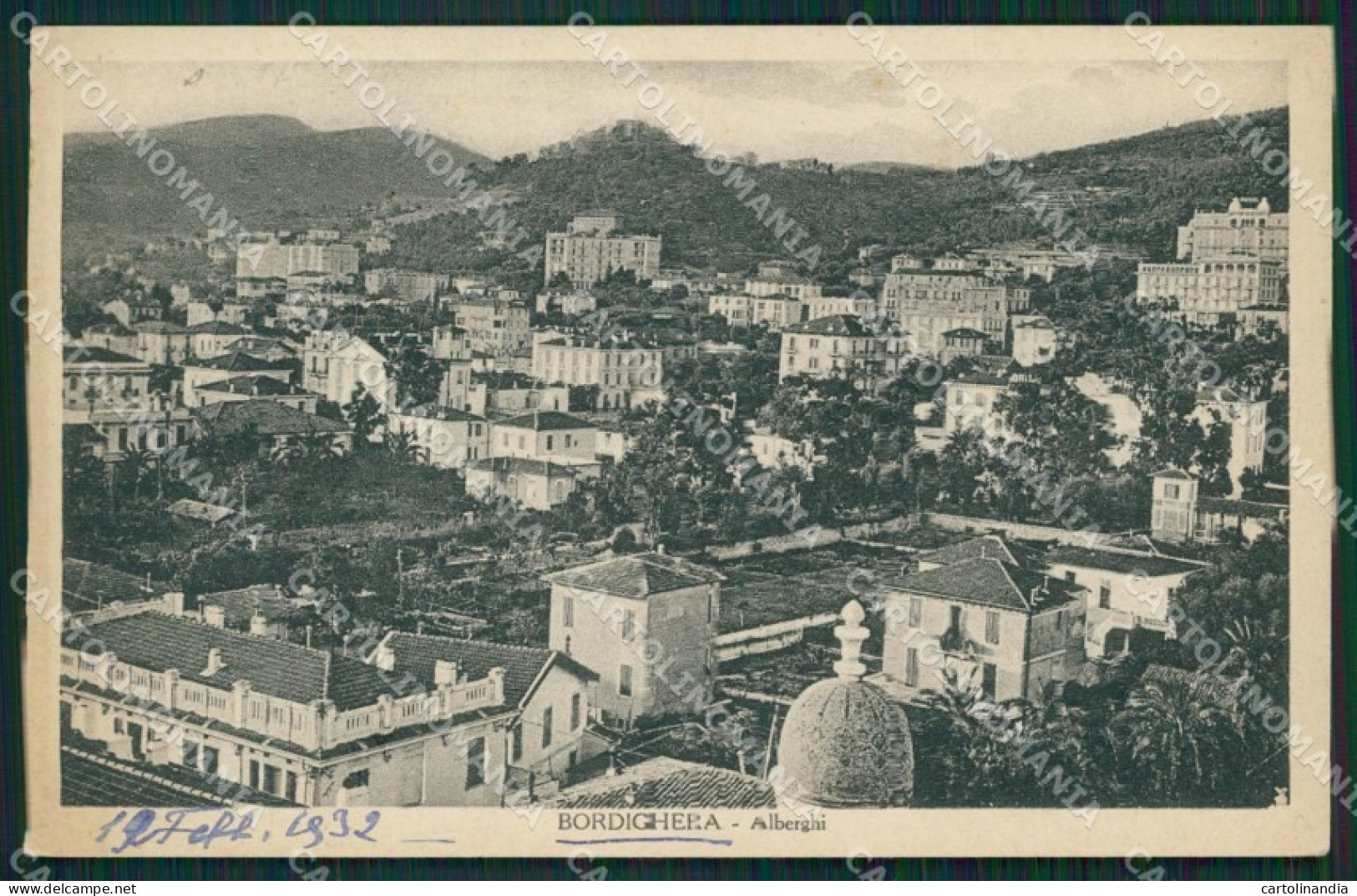 Imperia Bordighera cartolina KV1555