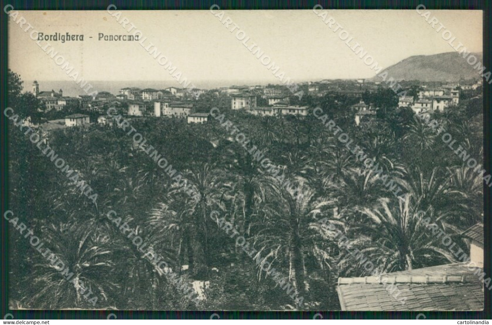 Imperia Bordighera cartolina KV4841