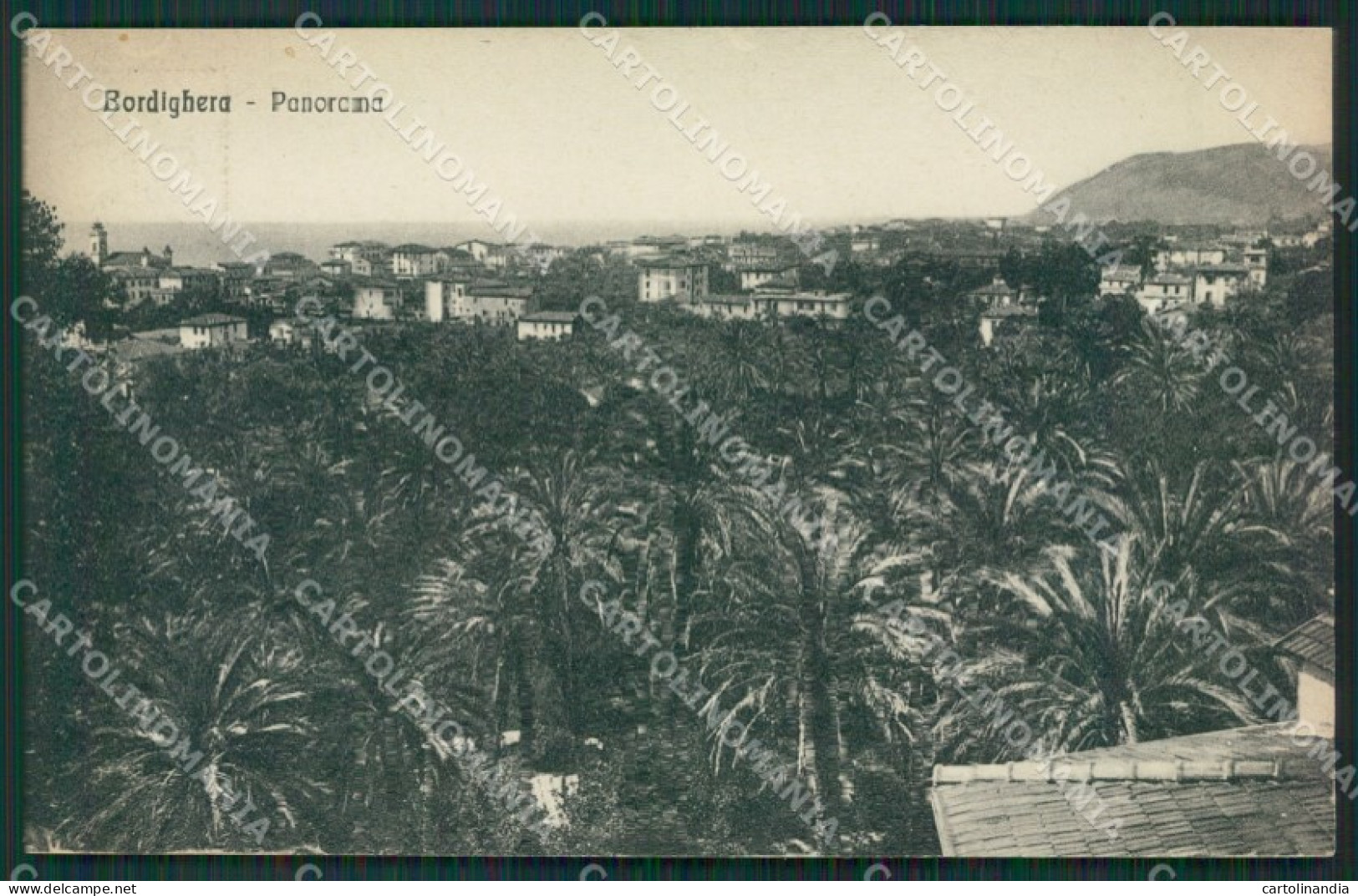 Imperia Bordighera cartolina KV4841