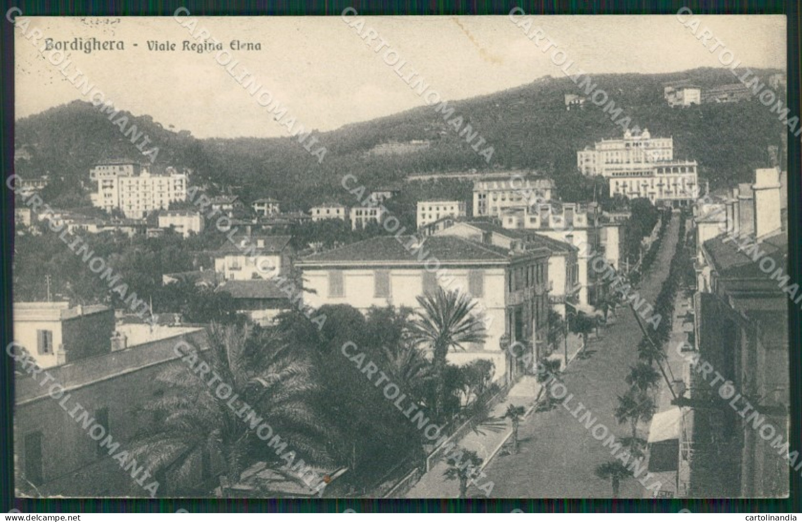 Imperia Bordighera cartolina KV5157