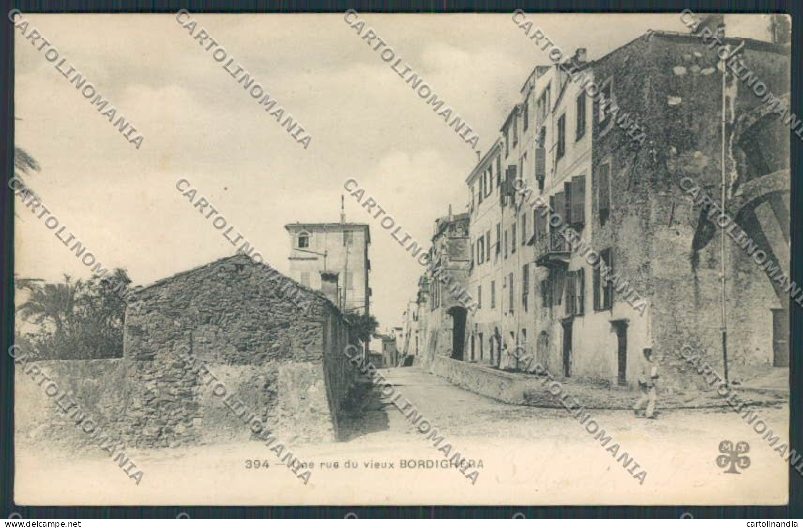 Imperia Bordighera cartolina RB0108