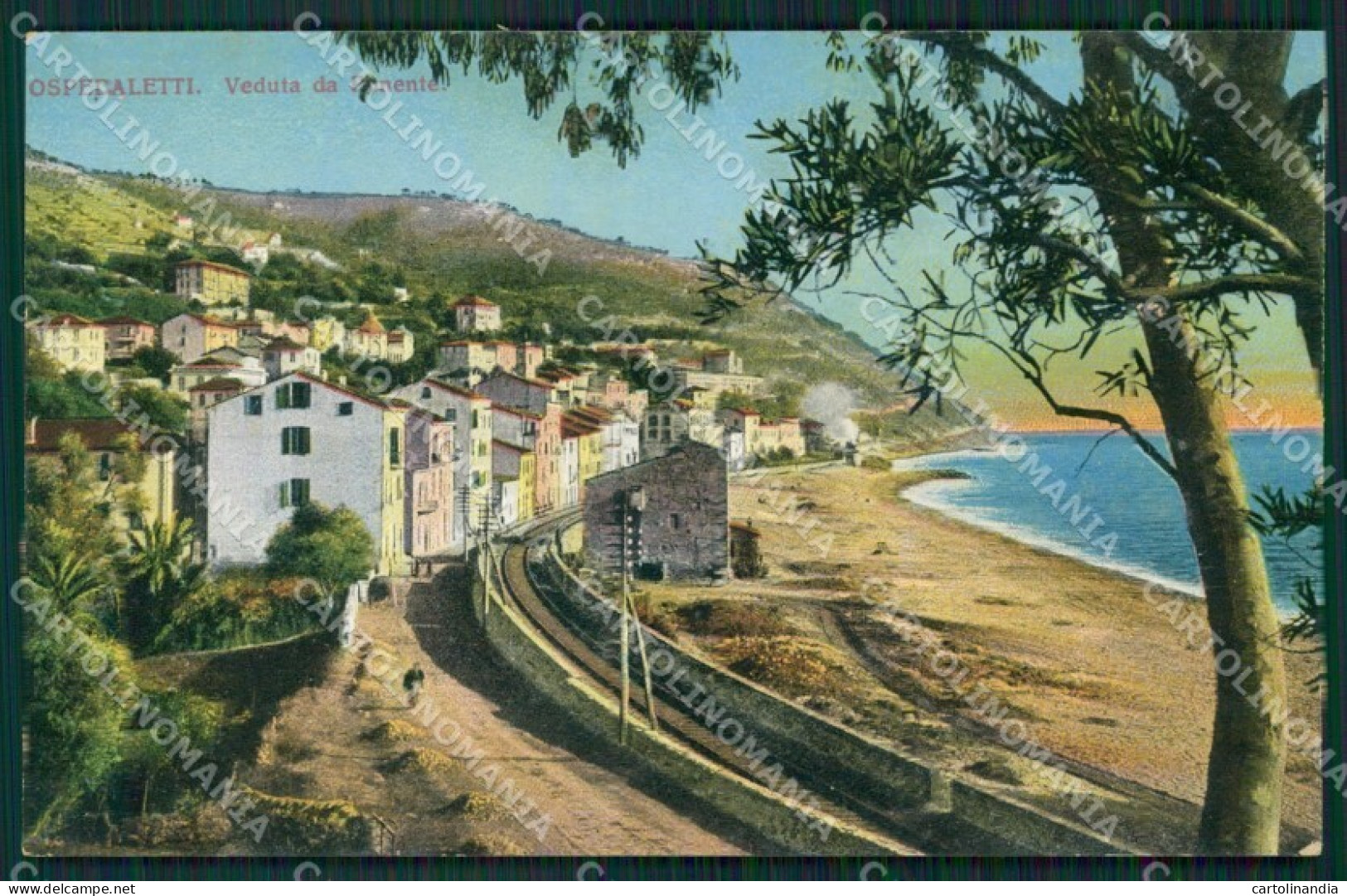 Imperia Ospedaletti cartolina KV1498