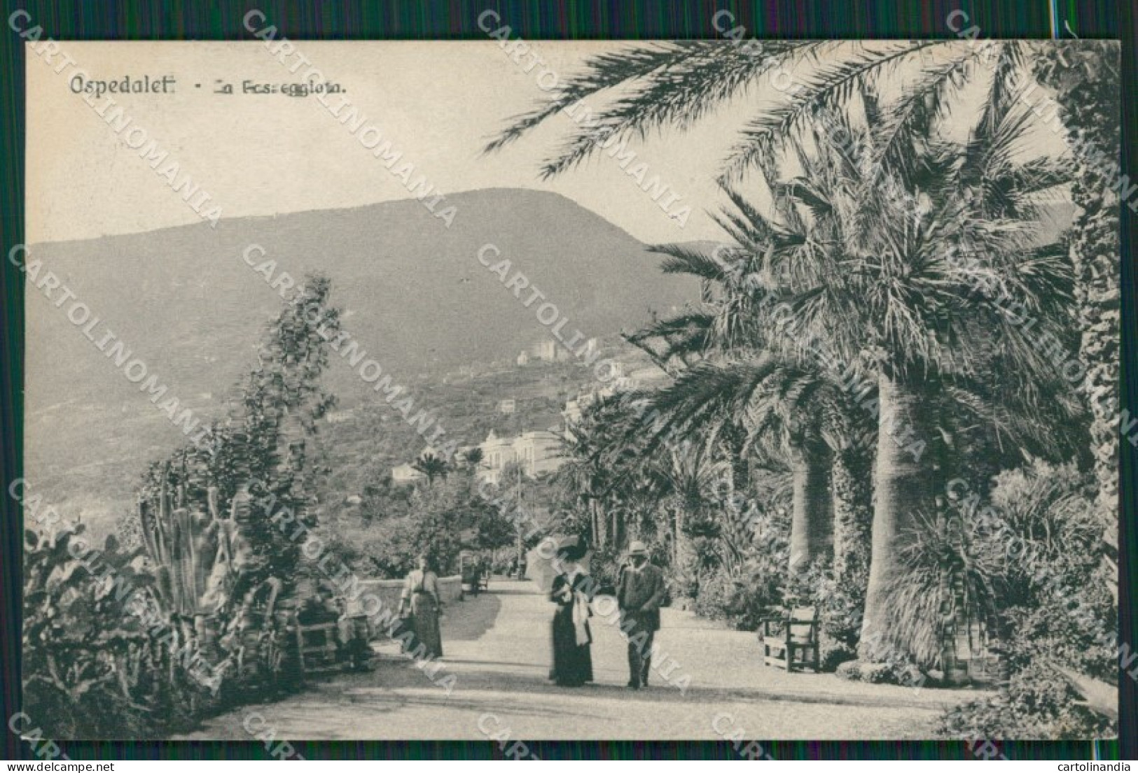 Imperia Ospedaletti cartolina KV5217