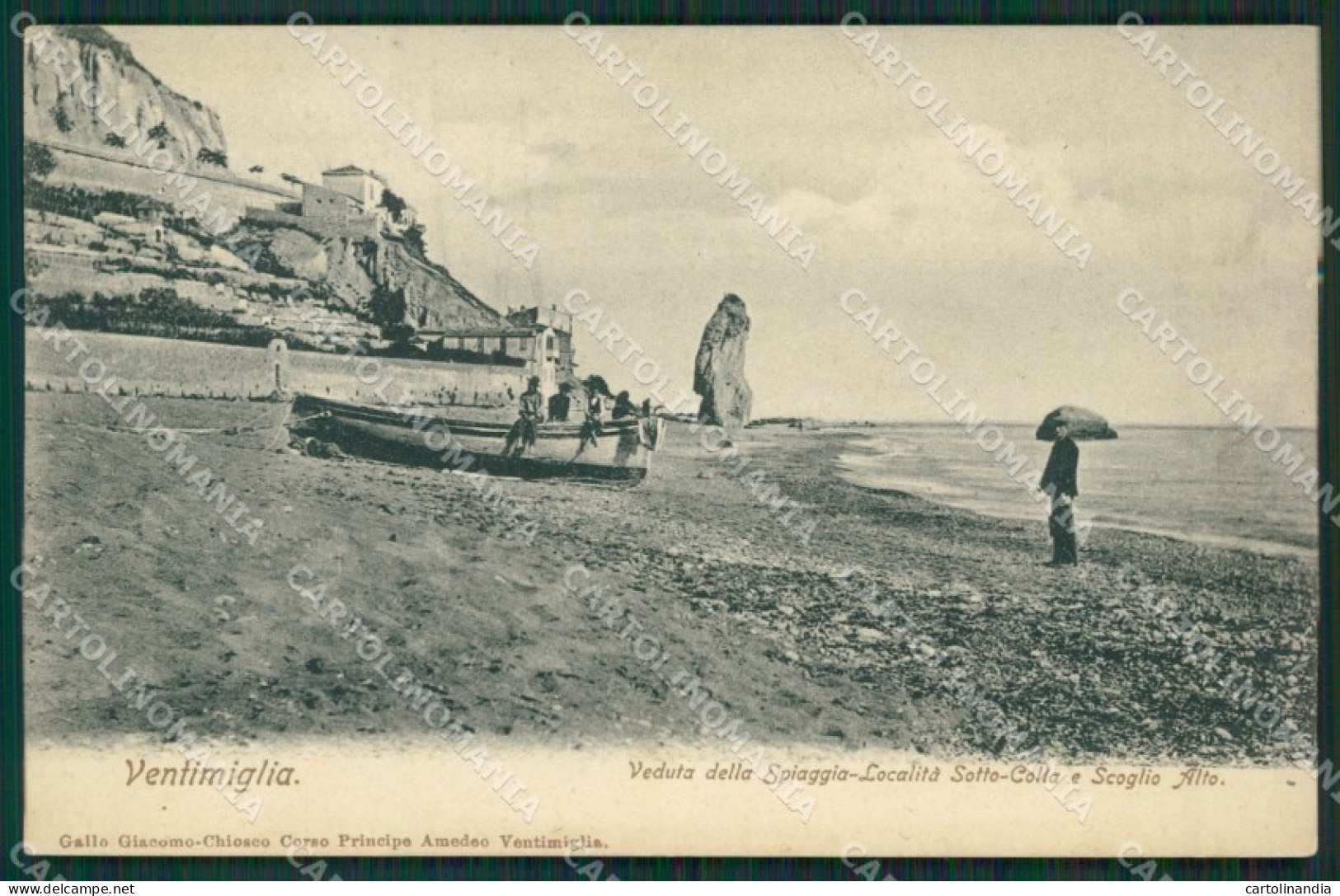 Imperia Ventimiglia cartolina KV5419