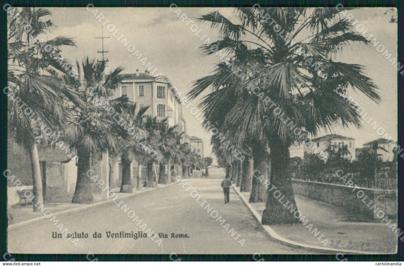 Imperia Ventimiglia cartolina QZ7746
