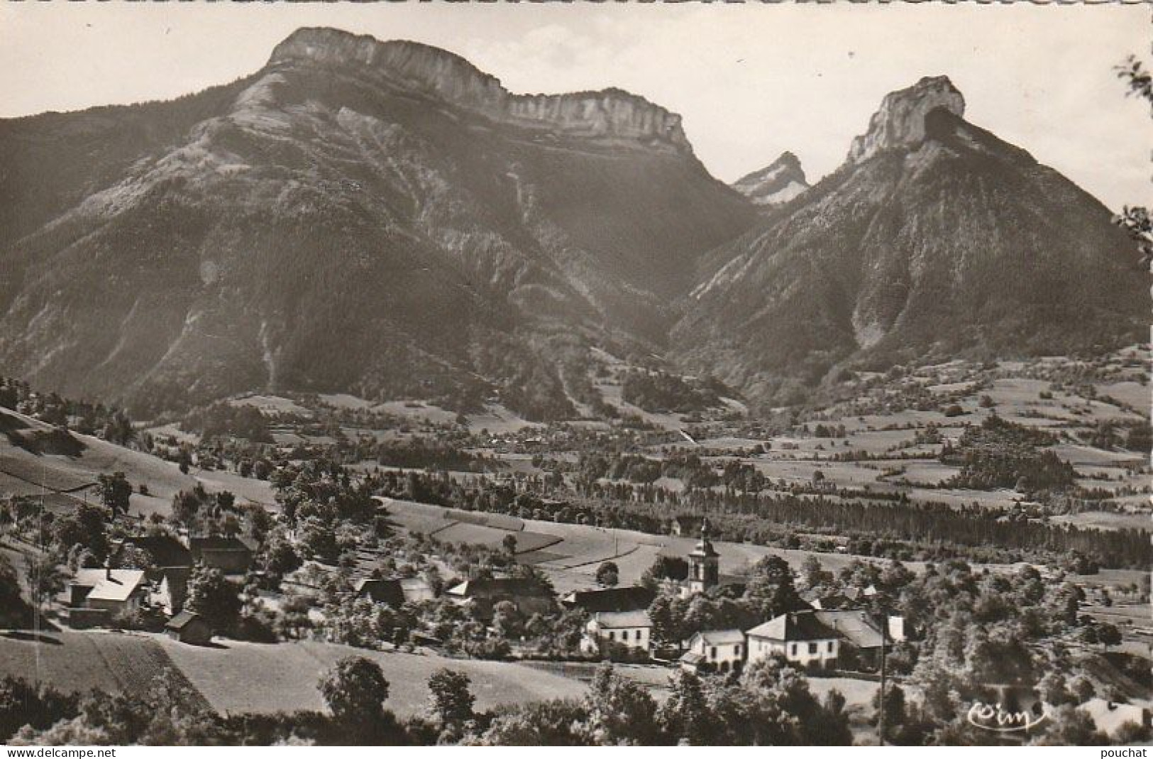 IN 21 - (74) DINGY SAINT CLAIR - LES DENTS DE LANFON - 2 SCANS